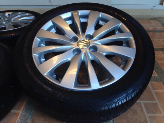 ล้อ Suzuki Swift ขอบ16 รุ่น TOP พร้อมยาง Bridgestone สิ้นปี12