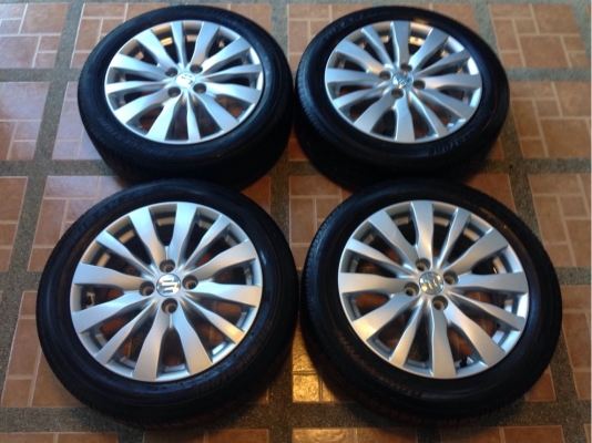 ล้อ Suzuki Swift ขอบ16 รุ่น TOP พร้อมยาง Bridgestone สิ้นปี12