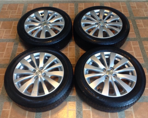 ล้อ Suzuki Swift ขอบ16 รุ่น TOP พร้อมยาง Bridgestone สิ้นปี12