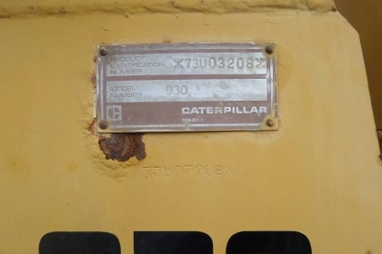 รถตักล้อยาง CAT 930ซีเรียล 73-3208 สีเดิม เครื่องดี