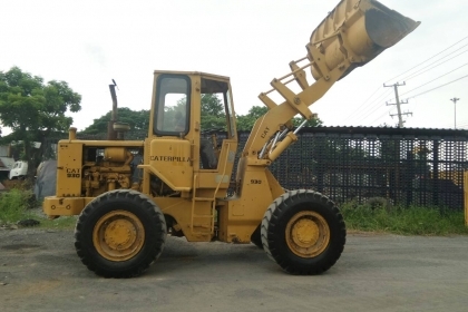 รถตักล้อยาง CAT 930ซีเรียล 73-3208 สีเดิม เครื่องดี