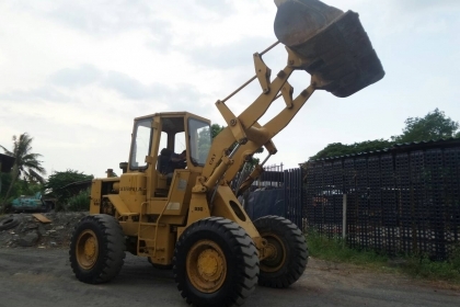 รถตักล้อยาง CAT 930ซีเรียล 73-3208 สีเดิม เครื่องดี