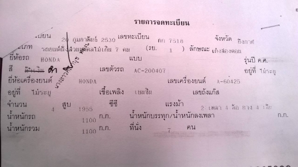 ขายรถเก๋ง HONDA ACCORD เกียร์ออโต้ กระจกไฟฟ้า แอร์เย็นฉ่ำ เครื่องเสียง ล้อแม็กซ์+ยางใหม่ ทะเบียนพร้อมโอนครับ ขายรถเก๋ง HONDA ACCORD เกียร์ออโต้ กระจกไฟฟ้า แอร์เย็นฉ่ำ เครื่องเสียง ล้อแม็กซ์+ยางใหม่ ทะเบียนพร้อมโอนครับ