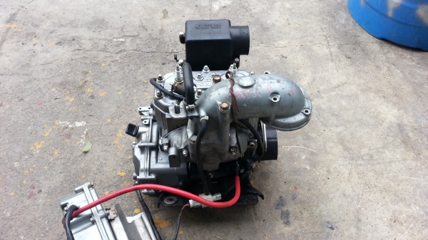 ขายเครื่อง jet ski 750 คาร์บู เดี่ยว สภาพสวย เก่าญี่ปุ่น ยุ่นๆ ไม่เคยใช้ในไทย 32,000 บ.