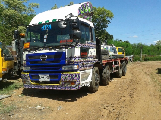 ขาย HINO Profia 12 ล้อ พื้นเรียบ มีระบบลำโพงลากพ่วง เครื่อง P11C 320 แรงม้า คัสซีสวยตลอดเส้น แอร์เย็น ทะเบียนพร้อมโอน ขาย HINO Profia 12 ล้อ พื้นเรียบ มีระบบลำโพงลากพ่วง เครื่อง P11C 320 แรงม้า คัสซีสวยตลอดเส้น แอร์เย็น ทะเบียนพร้อมโอน