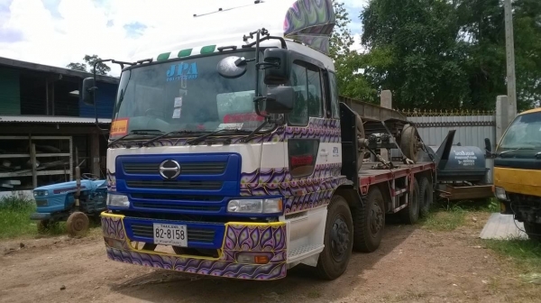 ขาย HINO Profia 12 ล้อ พื้นเรียบ มีระบบลำโพงลากพ่วง เครื่อง P11C 320 แรงม้า คัสซีสวยตลอดเส้น แอร์เย็น ทะเบียนพร้อมโอน ขาย HINO Profia 12 ล้อ พื้นเรียบ มีระบบลำโพงลากพ่วง เครื่อง P11C 320 แรงม้า คัสซีสวยตลอดเส้น แอร์เย็น ทะเบียนพร้อมโอน