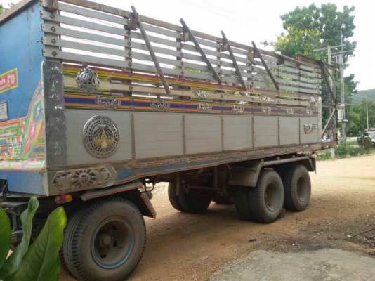 ขายรถสิบล้อ HIno MEGa FM 320 ปี50 พ่วงคอกเกษตรดั้มเนียมอู่เบี้ม นครสวรรค์