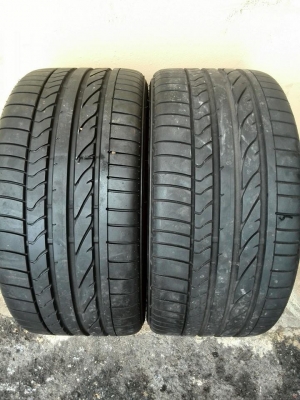 ขายยาง BRIDGESTONE TURANZA RE050A 265-35-18 ปี11 ดอกหนาจัด เทรดแวร์140 หนึบๆ คู่ละ 4,500 บาท