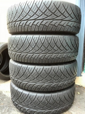 ขายยาง NITTO NT420S 265-65-17 ปี13 ดอกหนาจัด เนื้อนิ่ม ไม่มีปะ ชุดละ 11,500 บาท