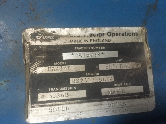 FORD 6610  แทรกเตอร์