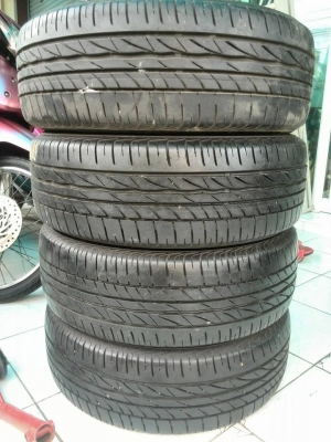 ขายยาง BRIDGESTONE ER300 185-55-16 ปี12 ดอกหนา เนื้อนิ่ม ชุดละ 3,400 บาท