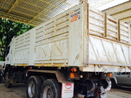 รถสิบล้อ Isuzu DECA FXZ 360 ปี55 ดั้มสามมิตรพ่วงแม่ลูก วิ่งน้อยรถสวยพร้อมใช้งาน สนใจสอบถามได้