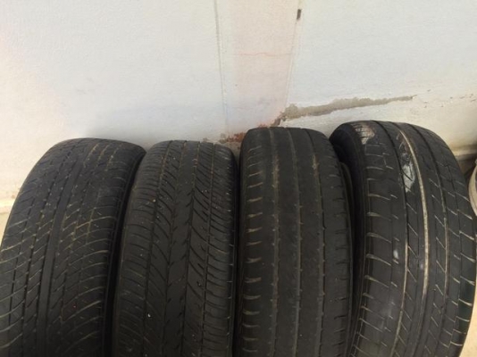 ล้อแม็คขอบ 14 4 รู 100 พร้อมยาง รายละเอียดตามรูป ราคาต่อรองได้ อยู่ใกล้ทางแยกสามพราน นครปฐม