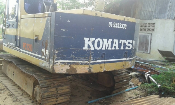 ขายรถแม็กโค โคมัสสุ PC120 - 2 ( เล่มทะเบียน ) ขายรถแม็กโค โคมัสสุ PC120 - 2 ( เล่มทะเบียน )