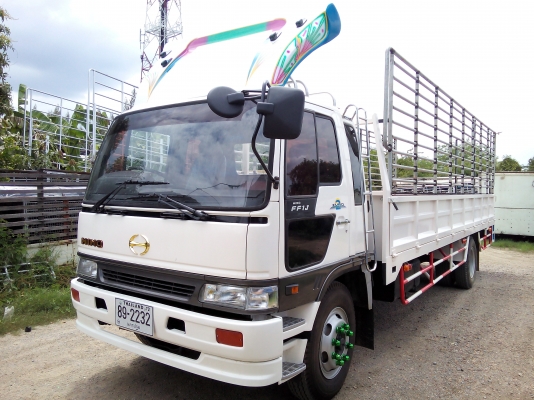 6 ล้อใหญ่  HINO  FF1J   210  แรงม้า  * ยาว 7.20 ม. *  รถสวยเดิม+สวยจริง+สภาพพร้อมใช้งาน *  รถห้างแท้ *  มีเล่มพร้อมโอน *