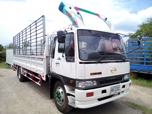 6 ล้อใหญ่  HINO  FF1J   210  แรงม้า  * ยาว 7.20 ม. *  รถสวยเดิม+สวยจริง+สภาพพร้อมใช้งาน *  รถห้างแท้ *  มีเล่มพร้อมโอน *