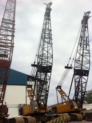 CRAWLER CRANE SUMITOMO LS-248RH 150 ตัน สภาพสวยครับ ใครมองหาอยู่เข้ามาดูของได้เลยครับ