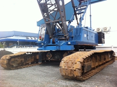 CRAWLER CRANE SUMITOMO LS-248RH 150 ตัน สภาพสวยครับ ใครมองหาอยู่เข้ามาดูของได้เลยครับ