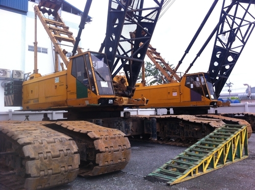 CRAWLER CRANE SUMITOMO LS-248RH 150 ตัน สภาพสวยครับ ใครมองหาอยู่เข้ามาดูของได้เลยครับ