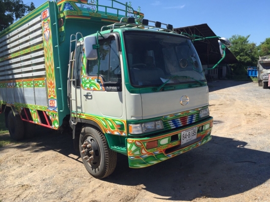 HINO 6 ล้อดั้ม 195 สิงห์ไฮเทค เพลาใหญ่