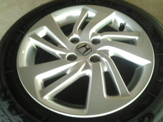 แม็ก honda ขอบ15  พร้อมยาง