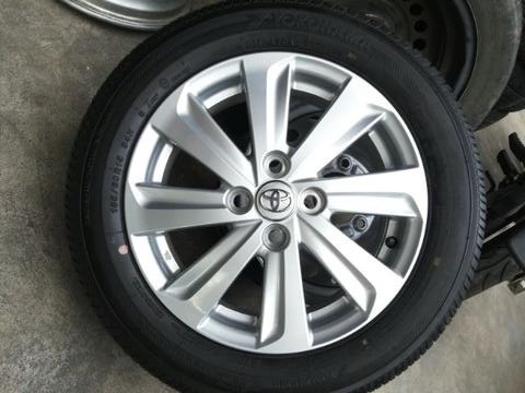 ล้อแม็กถอดป้ายแดง Toyota Vios Yaris ยาง yokohama decibel e70 185 60 15