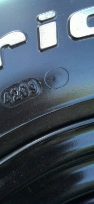 ขายยาง BF KM2 พร้อมล้อ