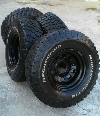 ขายยาง BF KM2 พร้อมล้อ