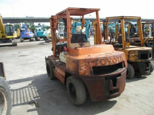 TOYOTA 3FD35ขนาด3.5ตัน เสาสูง3เมตร เกียร์ธรรมดา เครื่องยนต์ดีเซล2H งาหมุนได้ รถญี่ปุ่นแท้ ราคาต่อรองได้0816161541