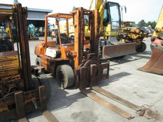 TOYOTA 3FD35ขนาด3.5ตัน เสาสูง3เมตร เกียร์ธรรมดา เครื่องยนต์ดีเซล2H งาหมุนได้ รถญี่ปุ่นแท้ ราคาต่อรองได้0816161541