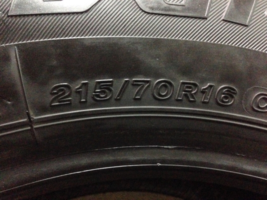 ยาง 215 70 16 ปลายปี14 BRIDGESTONE DURAVIS R611 ยาง 215 70 16 ปลายปี14 BRIDGESTONE DURAVIS R611