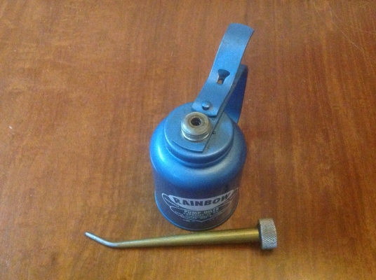 ขายกาหยอดน้ำมัน VINTAGE EAGLE PUMP OILER