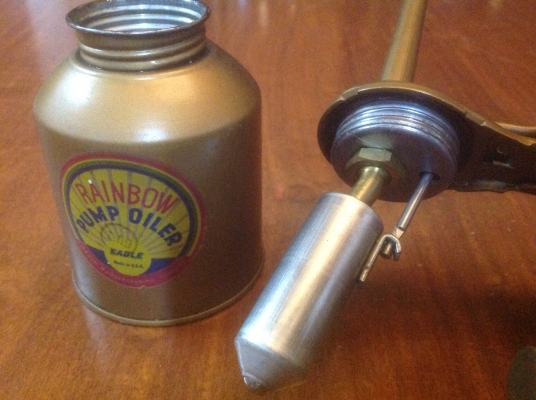 ขายกาหยอดน้ำมัน VINTAGE EAGLE PUMP OIILER