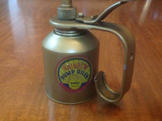 ขายกาหยอดน้ำมัน VINTAGE EAGLE PUMP OIILER