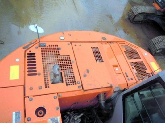 ZX135US # 71536 : รถขุด ล้อยาง Hitachi โทร. กุ้ง:0813062283