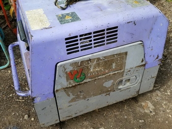 เครื่องเชื่อมพร้อมปั่นไฟ AIRMAN PGW150SI เครื่องเบนซิน 1 สูบ มือสองญี่ปุ่น เครื่องเชื่อมพร้อมปั่นไฟ AIRMAN PGW150SI เครื่องเบนซิน 1 สูบ มือสองญี่ปุ่น