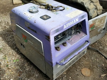 เครื่องเชื่อมพร้อมปั่นไฟ AIRMAN PGW150SI เครื่องเบนซิน 1 สูบ มือสองญี่ปุ่น เครื่องเชื่อมพร้อมปั่นไฟ AIRMAN PGW150SI เครื่องเบนซิน 1 สูบ มือสองญี่ปุ่น