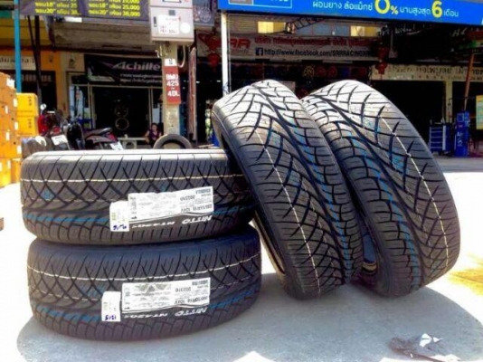 ขายยางใหม่ NITTO NT420S 255/55-18 เส้นละ 6,250 บาท