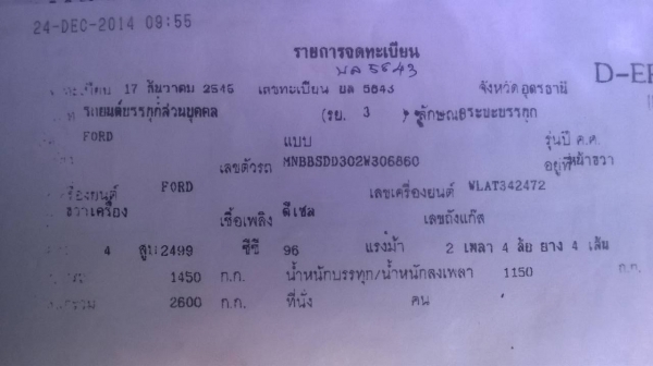 ขาย FORD RANGER 2.5 ปี 2003/2546 สภาพสวยบางเดิม เครื่องแน่น คัสซีสวย พาวเวอร์ แอร์เย็น ทะเบียนพร้อมโอนครับ