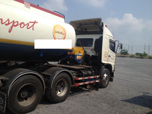 สิบล้อหัวลากมือสอง,Hino Mega 380 แรงปี 52 เฟืองเร็ววิ่ง 6xx,xxx โล มี 3 หัว พร้อมใช้