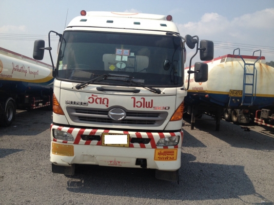 สิบล้อหัวลากมือสอง,Hino Mega 380 แรงปี 52 เฟืองเร็ววิ่ง 6xx,xxx โล มี 3 หัว พร้อมใช้