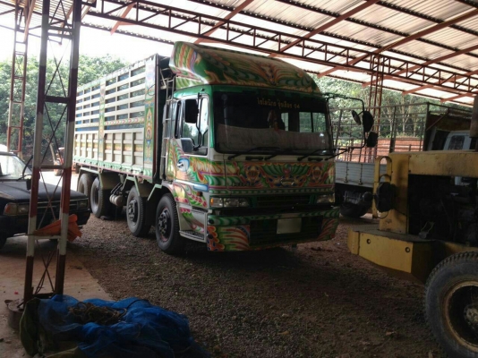 ขายรถพ่วง 24 ล้อ แม่-ลูก กระเหล็กคอกเกษตรดั้ม HINO PROFIA เครื่อง.P11C-320 เกียร์อีตั้น ราคาย้อมๆ 1550000 สนใจรีบจองด่วน