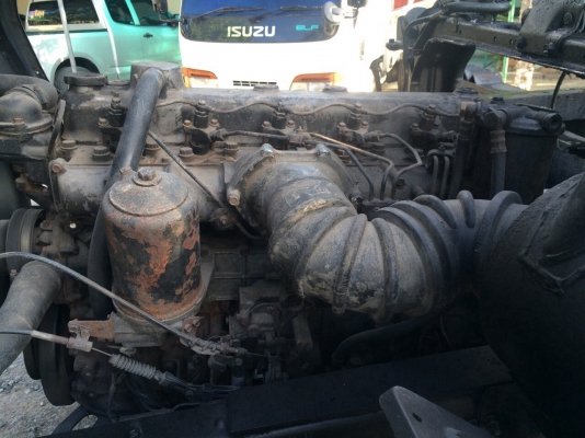 ขายมิตซูหกล้อดั้มเครื่อง210แรง 6D17ด้ัมต่อใหม่สวยๆราคา750000