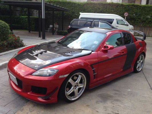 Mazda RX-8 ชุดแต่ง Mazda Speed ทั้งคัน ล้อ Volk GTC แท้ วัดรอบ Defi แท้ 6ตัวพร้อม Defi ZD