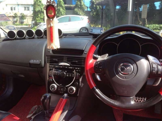 Mazda RX-8 ชุดแต่ง Mazda Speed ทั้งคัน ล้อ Volk GTC แท้ วัดรอบ Defi แท้ 6ตัวพร้อม Defi ZD