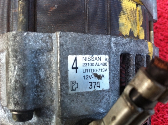 ขายไดชาร์จNISSAN 12V.110A.ราคา2000 ขายไดชาร์จNISSAN 12V.110A.ราคา2000