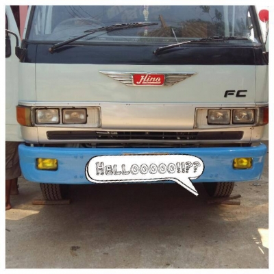 ขายขาดทุน ปิดกิจการ HINO FC 120 รถห้าง คอกเหล็ก ยาว 5.50 เมตร พื้นไม้ ต่อรองได้