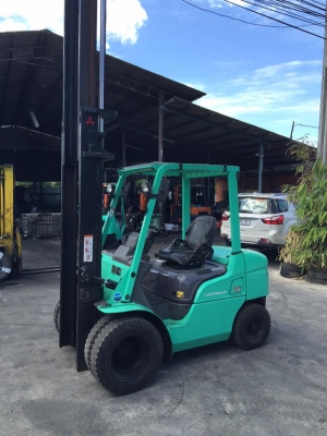 ฟอล์คลิฟต์ 2.5 ตัน MITSUBISHI รถเก่าญี่ปุ่น เสา 4 เมตร ฮิ้ง ฟอล์คลิฟต์ 2.5 ตัน MITSUBISHI รถเก่าญี่ปุ่น เสา 4 เมตร ฮิ้ง