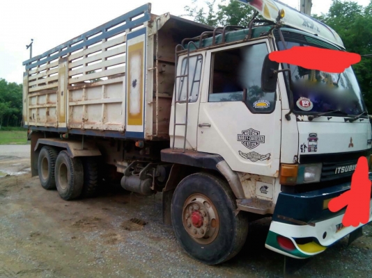 รถมิตซู 10 ล้อดั้ม FN528  /  220 แรงม้า.     สนใจติดต่อ  081 - 6079515