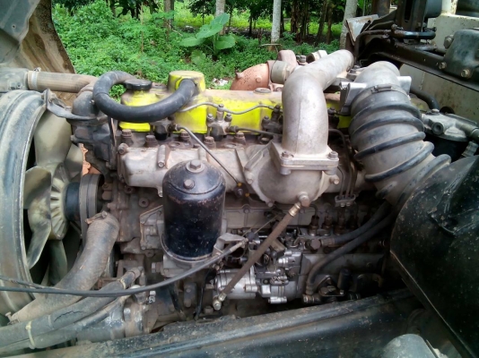 รถมิตซู 10 ล้อ หัวลาก FN527 - TC  /  220  แรงม้า.  ( ขาย แม่ , ลูก. )        สนใจติดต่อ  081 - 6079515